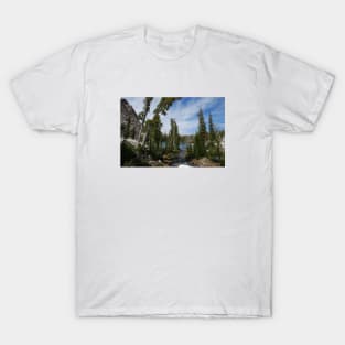 A Lake in the Sawtooth Mountains T-Shirt